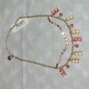 NWT Pink Gummy Bears Necklace!